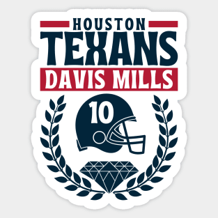 Houston Texans Davis Mills 10 American Football Sticker